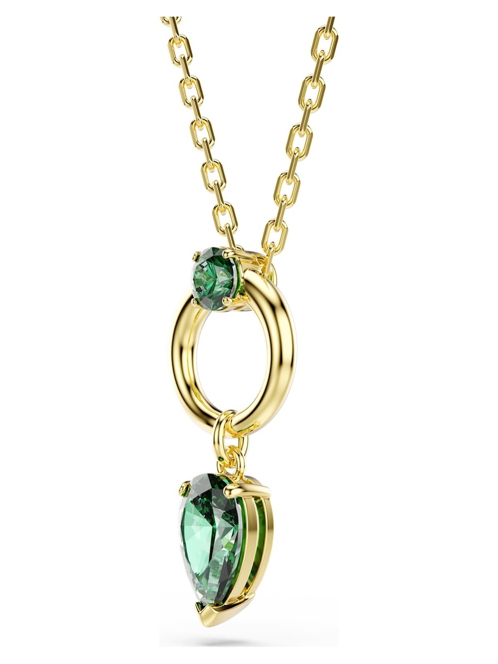 Swarovski | Mesmera pendant
Mixed cuts, Green, 18K gold finish Women Jewelry new - Picture 4 of 10